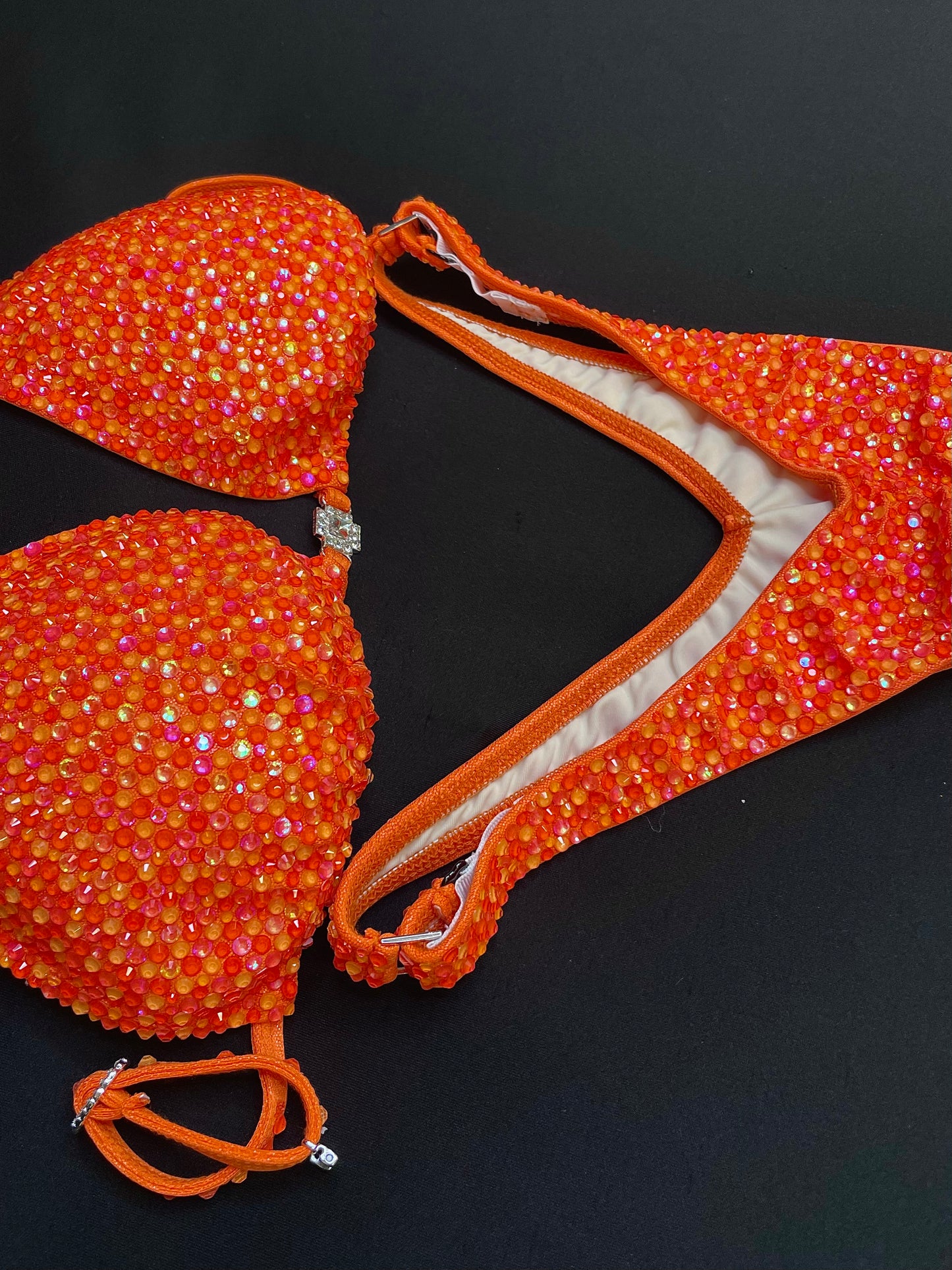 NEON ORANGE Wellness suit (TN845)