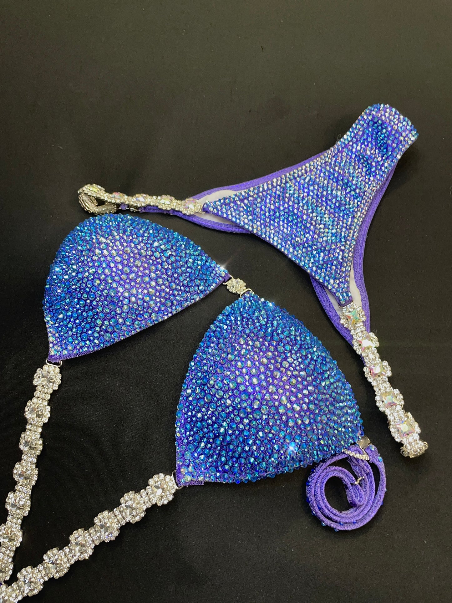 Lavender Saphire Bikini suit (TN749)