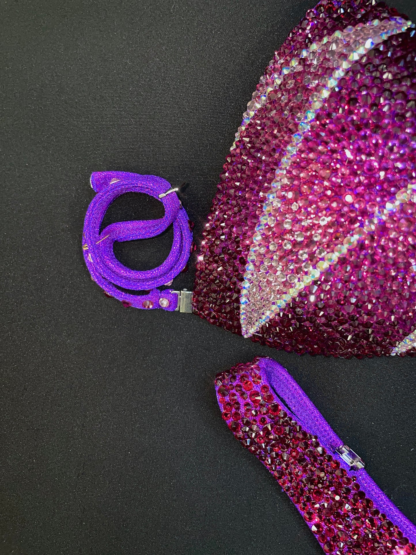 Purple Ombre Figure Suit (TN078)