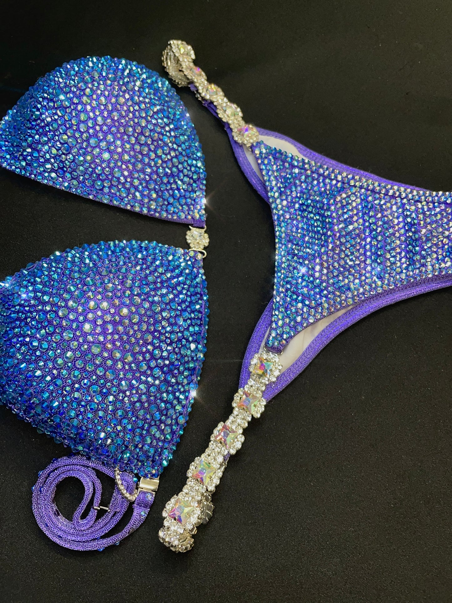 Lavender Saphire Bikini suit (TN749)
