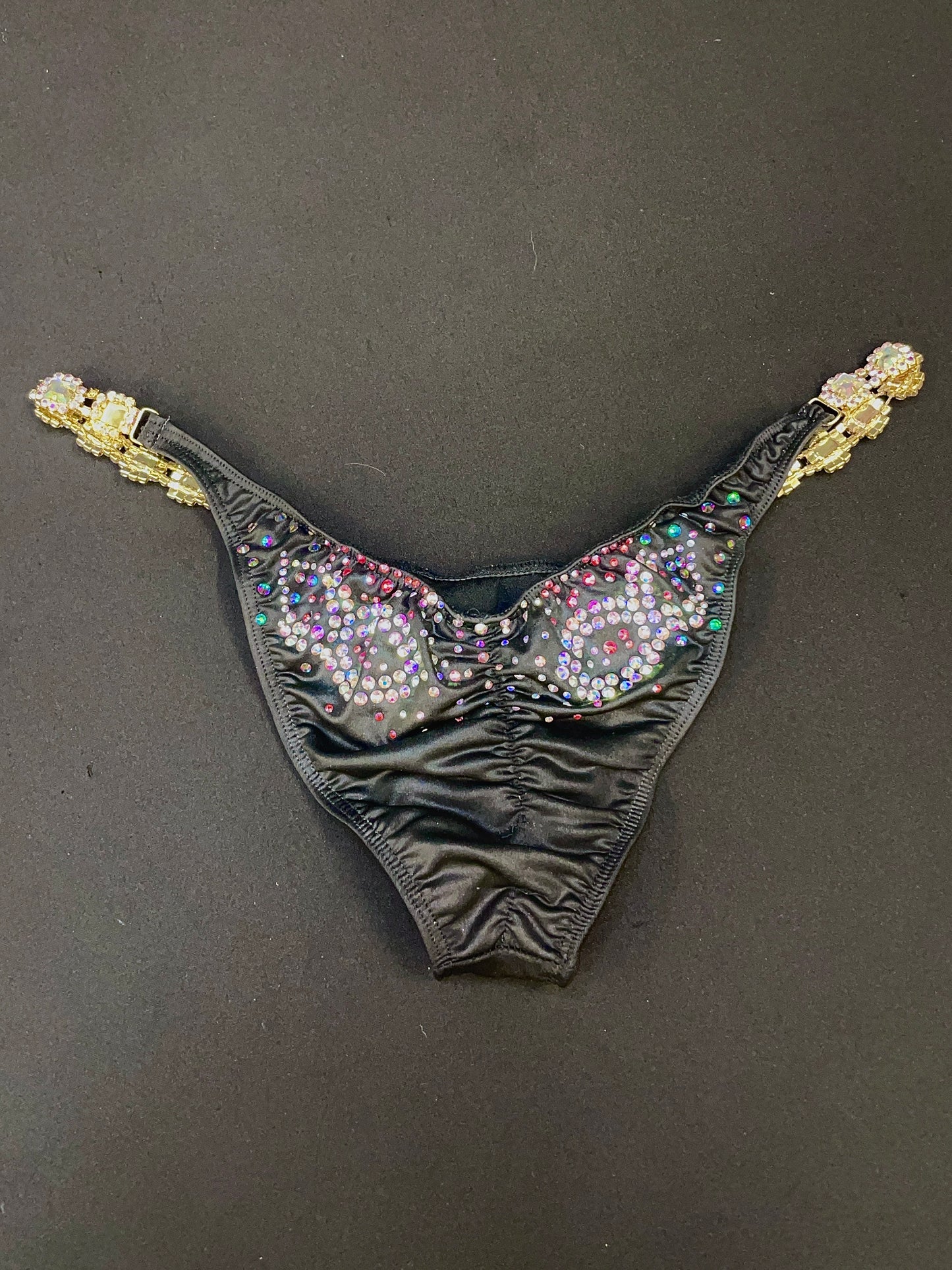 Black AB Bikini Suit (TN444)