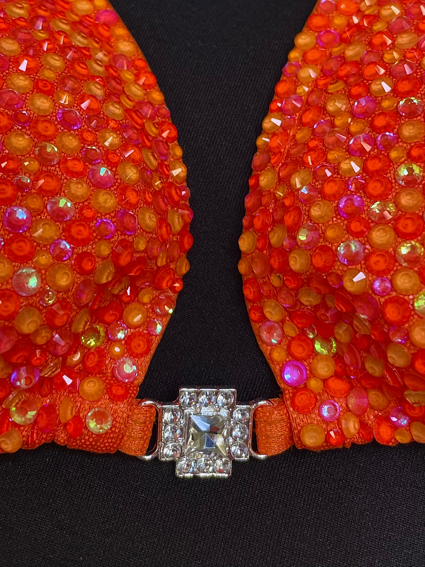 NEON ORANGE Wellness suit (TN845)