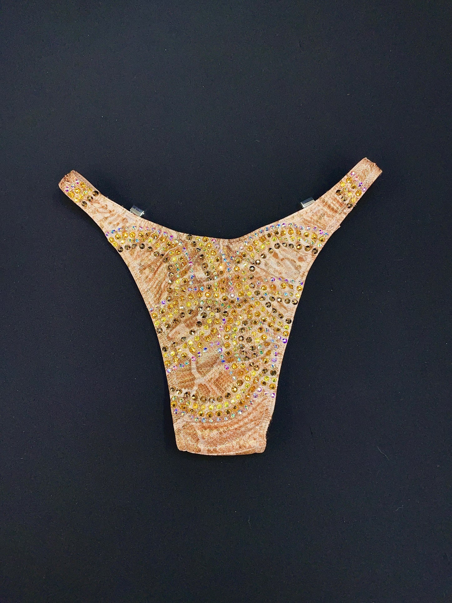 Metalic Snakeskin Figure Suit (TN444)