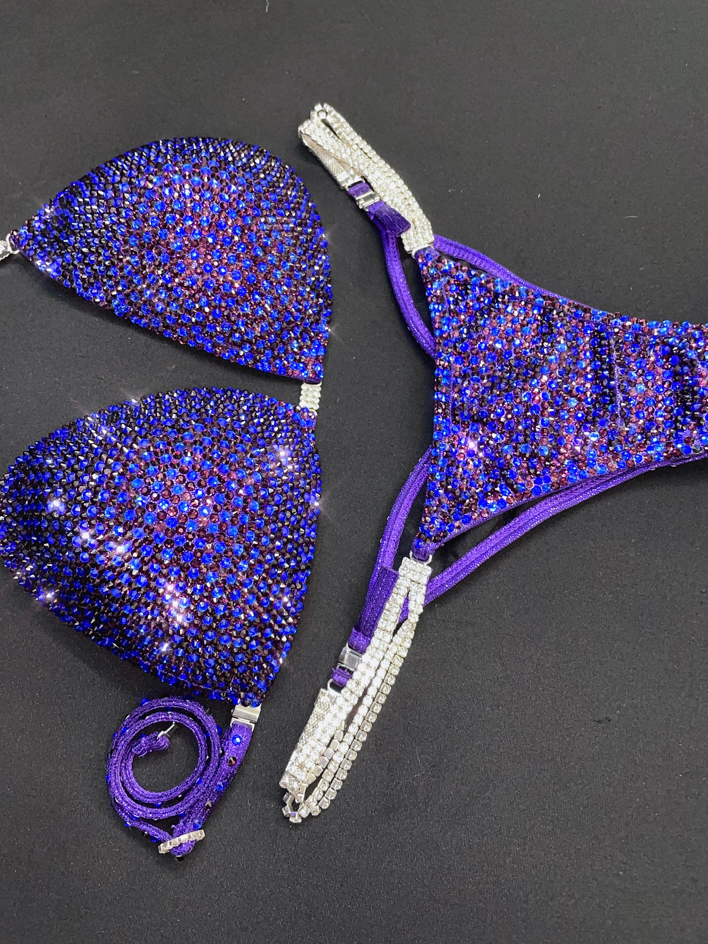 Dark Purple bikini suit (TN748)