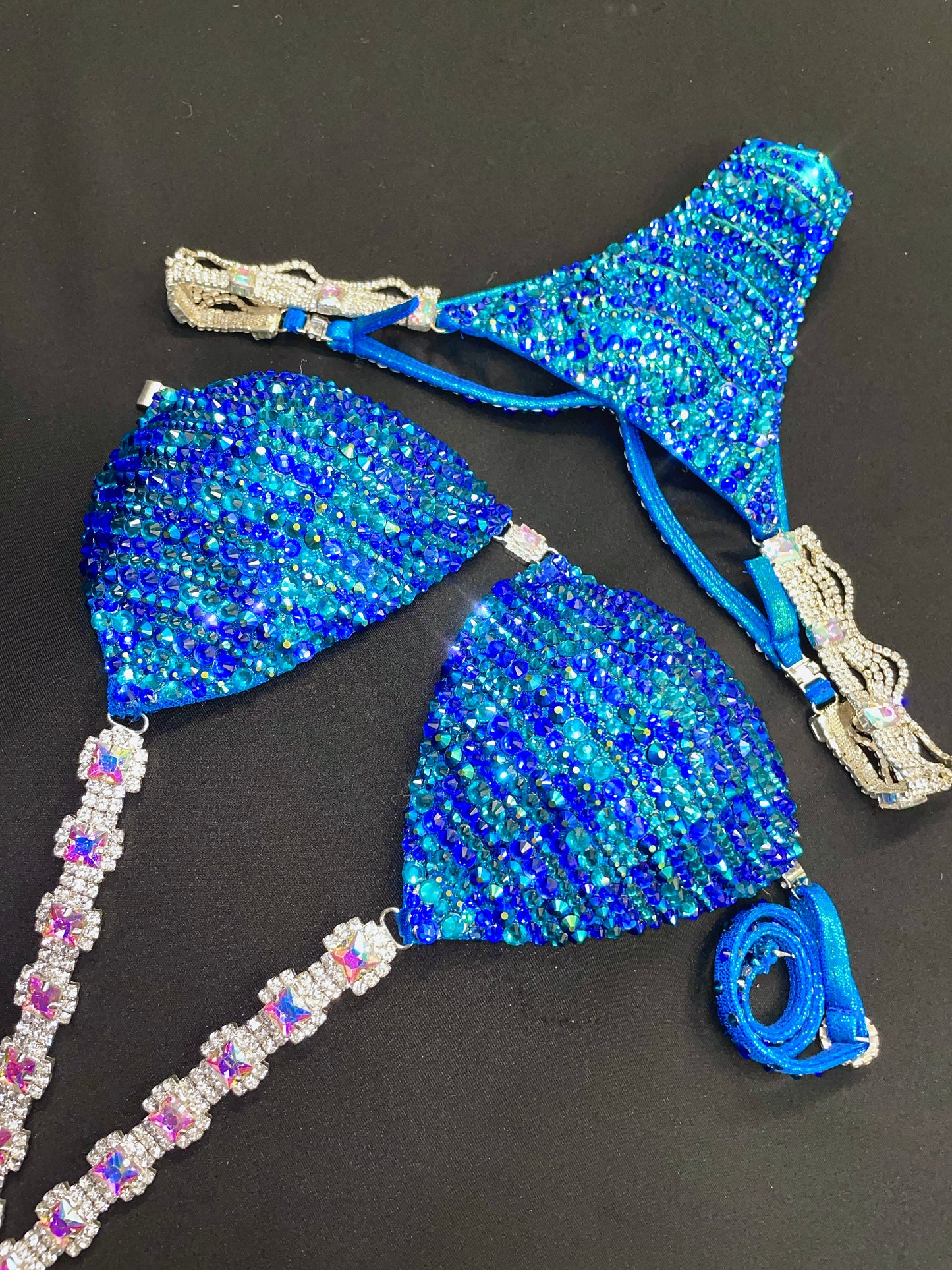 Turquoise/Aqua bikini suit (TN636)