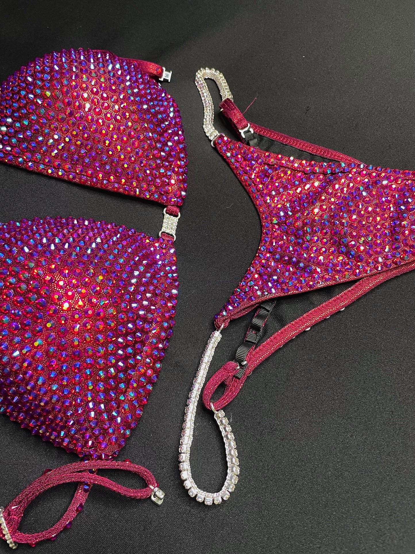 Ruby Red AB Siam Bikini (TN281)