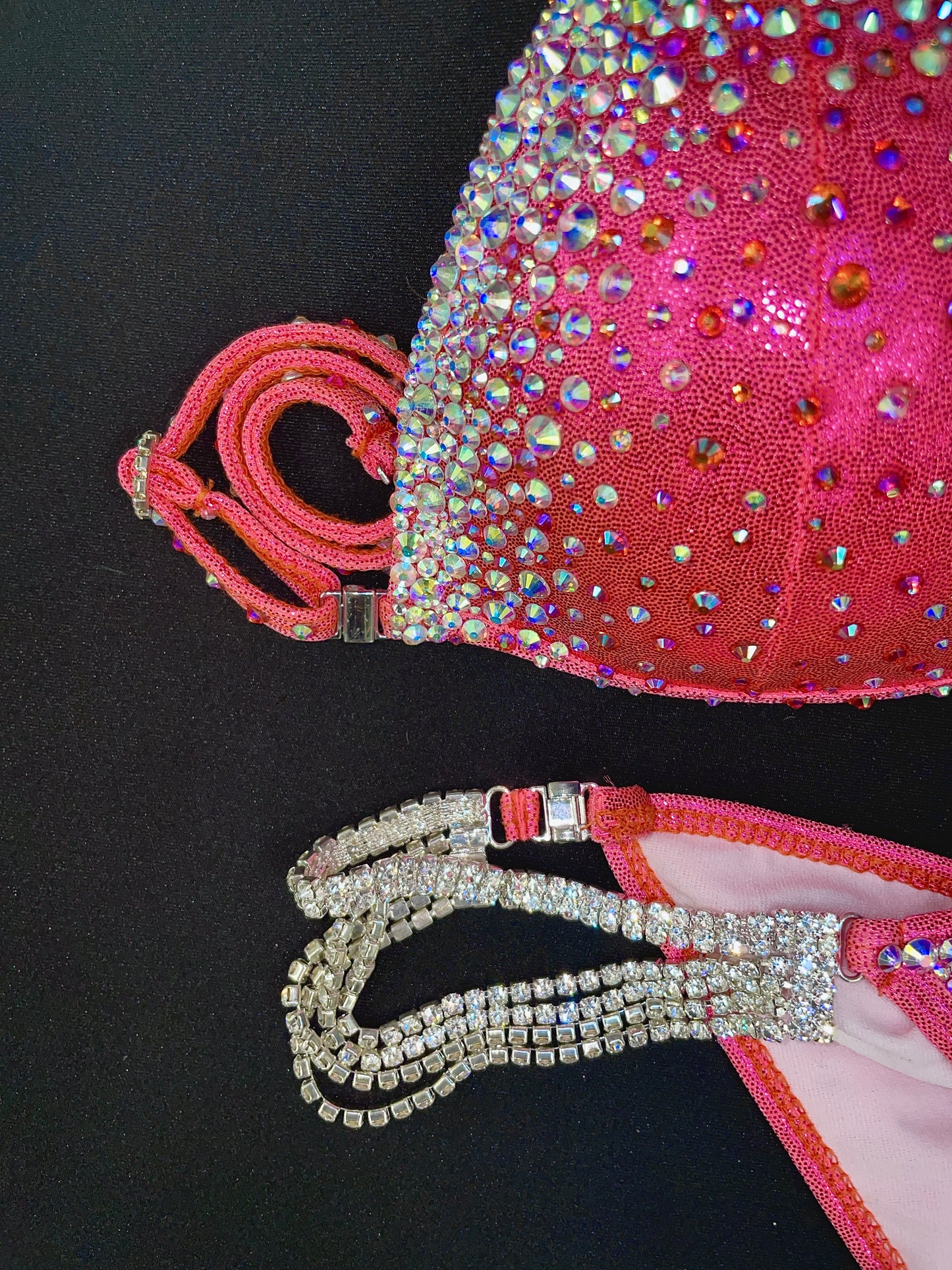 Coral Orange AB Bikini suit (TN425)