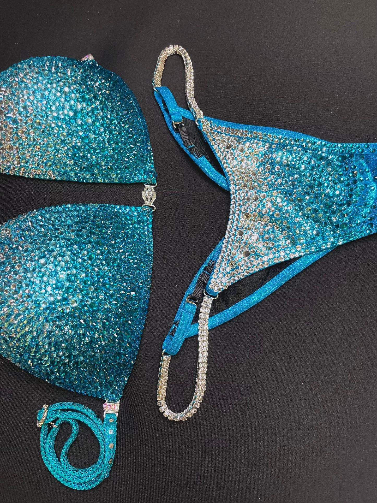 Aqua/Teal Bikini (TN173)