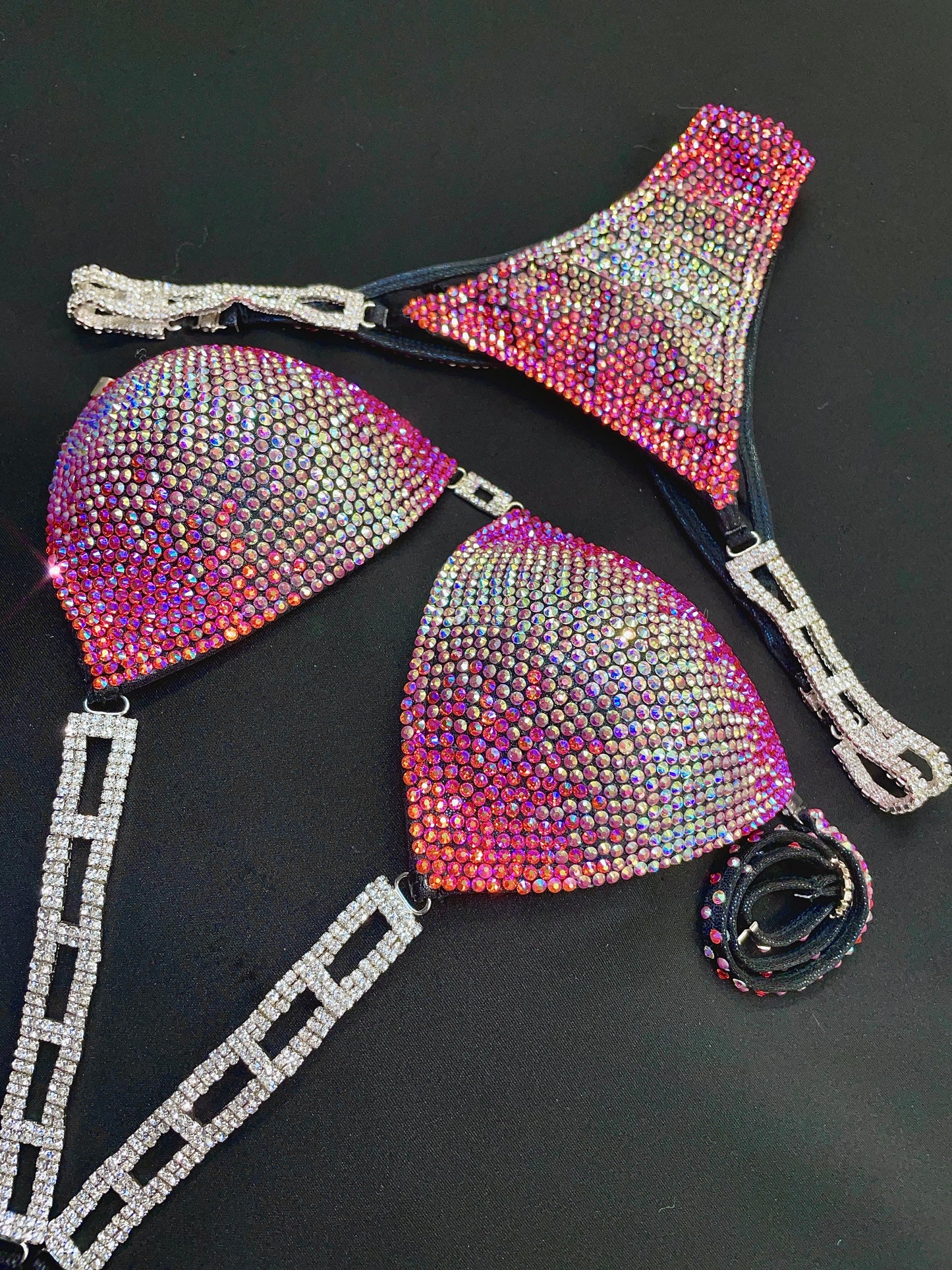 Pink Ombré Bikini suit (TN642)