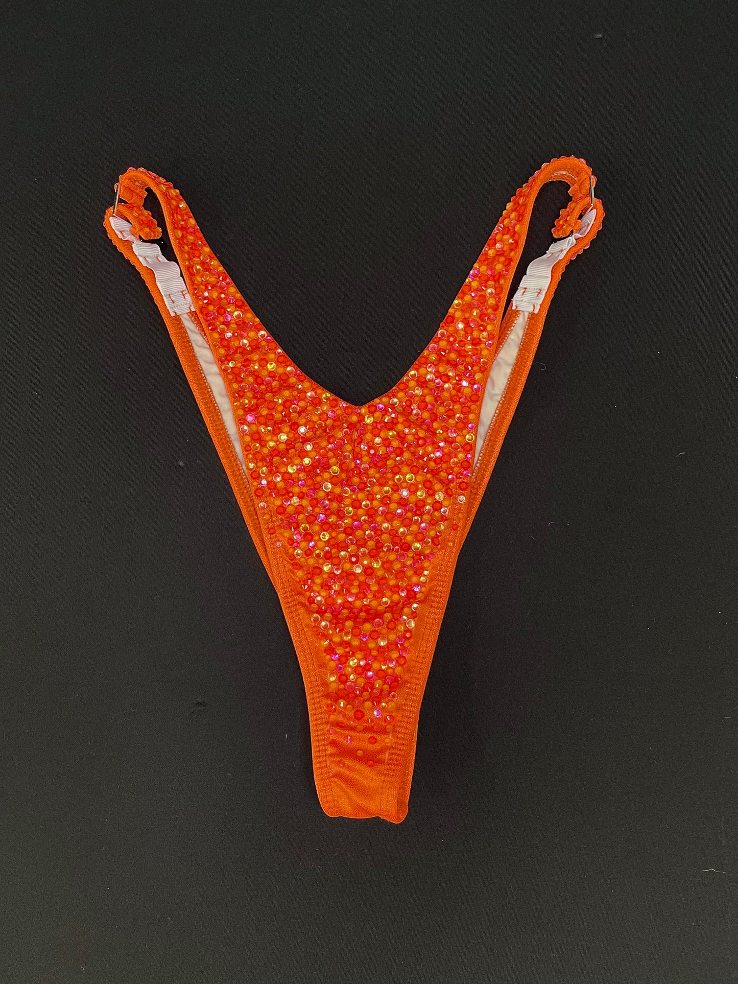 NEON ORANGE Wellness suit (TN845)