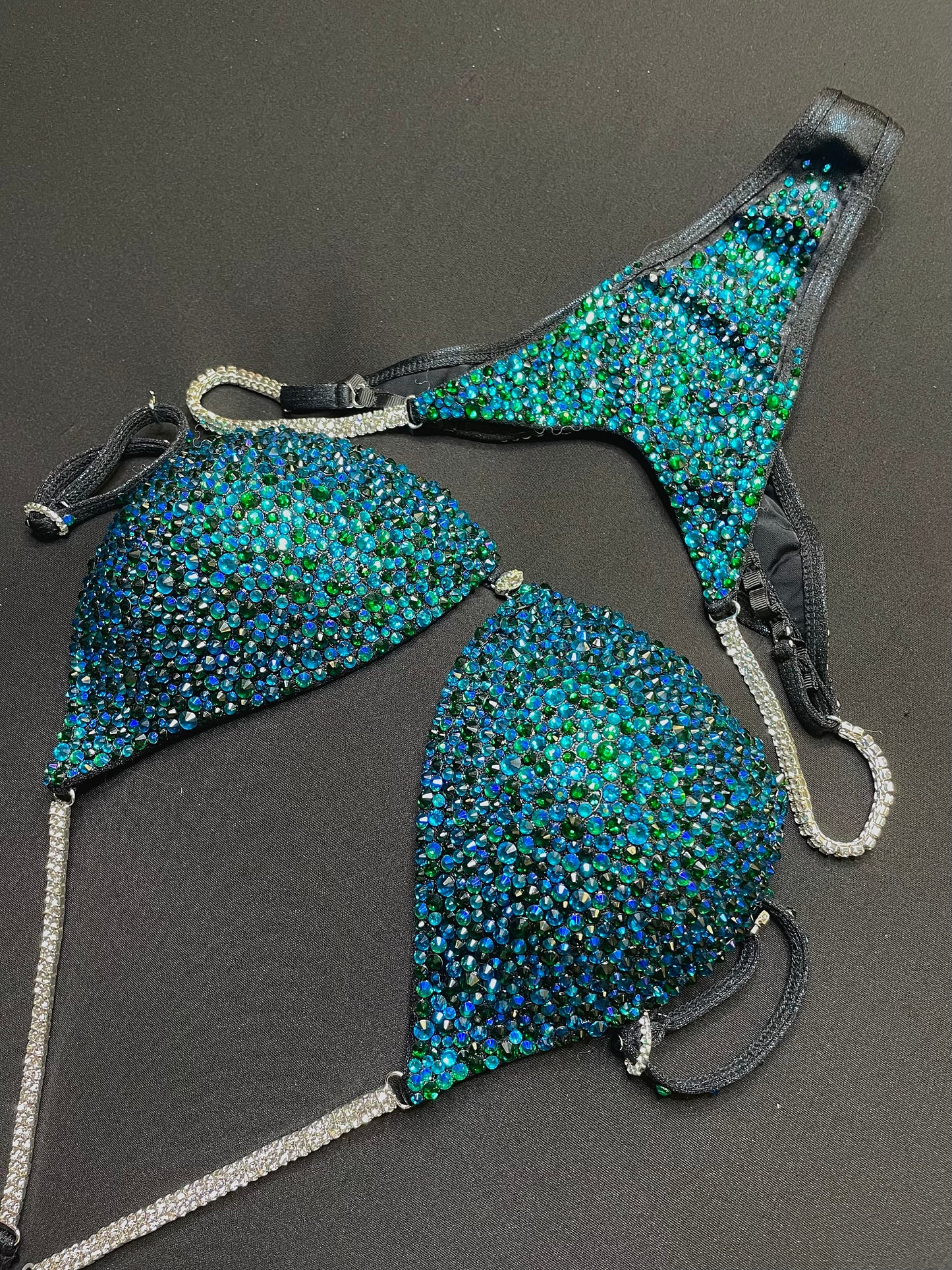 Teal/green Bikini suit (TN799)