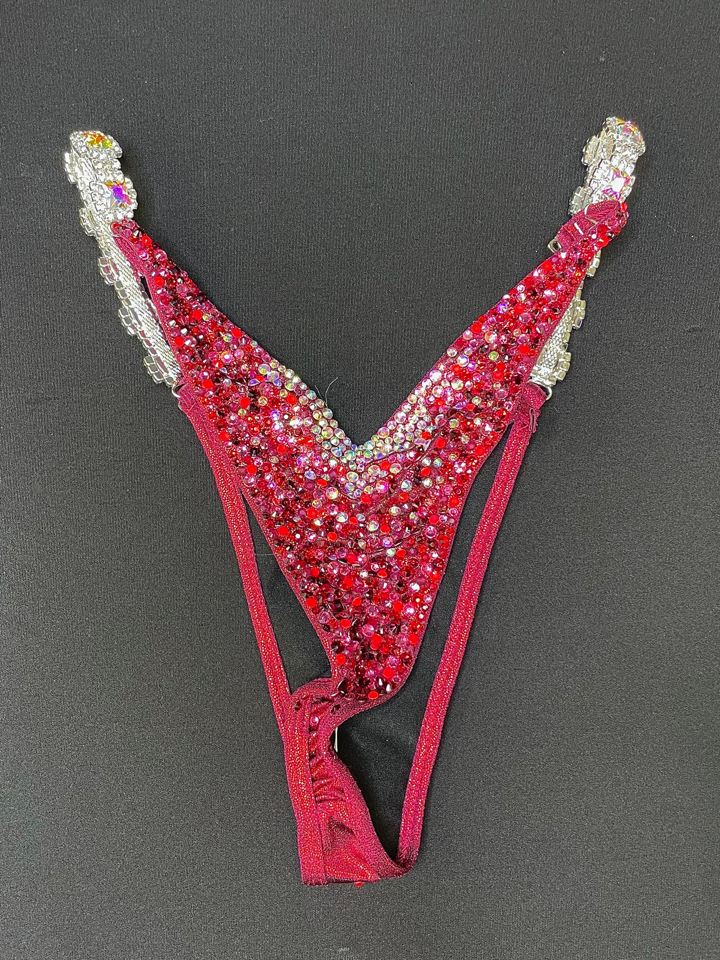 Raspberry Red bikini suit (TN955)