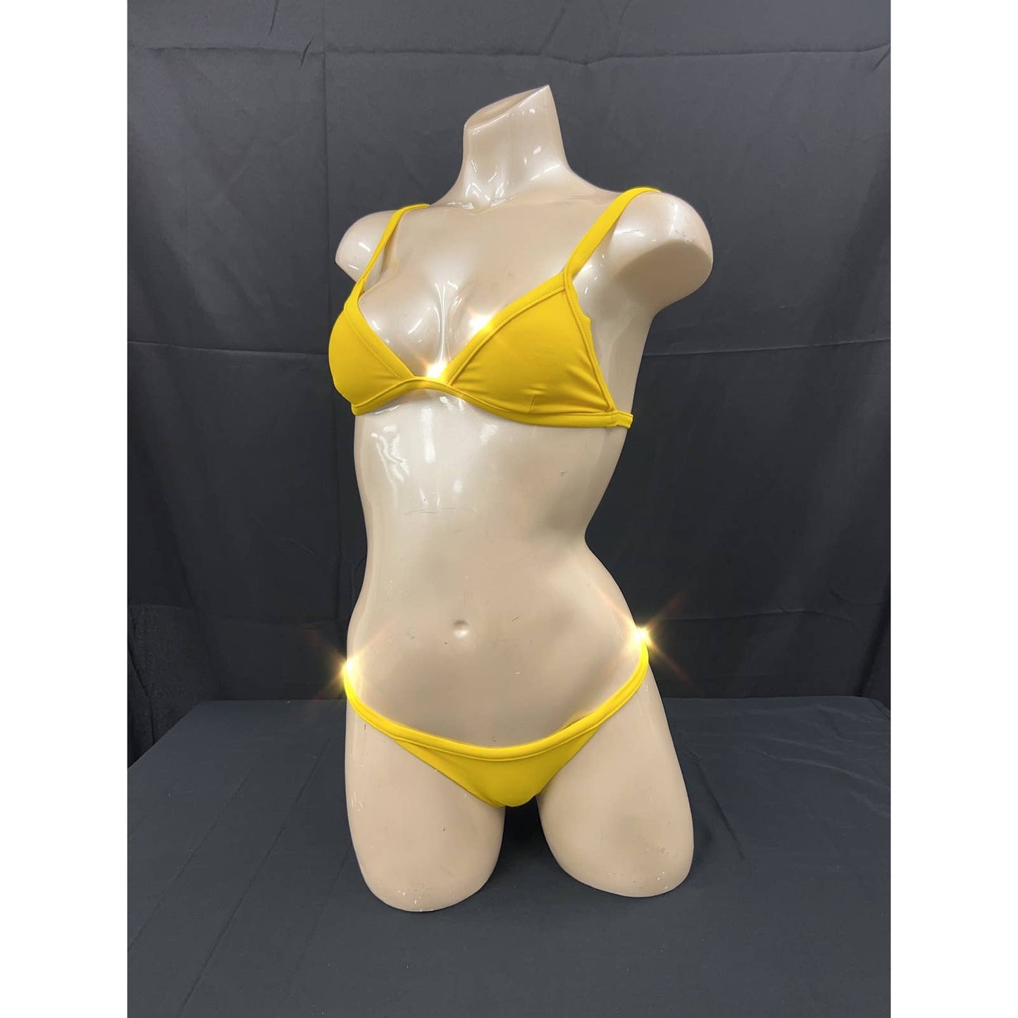 Wild Fox yellow Woman’s Small top + small bottom bundle.