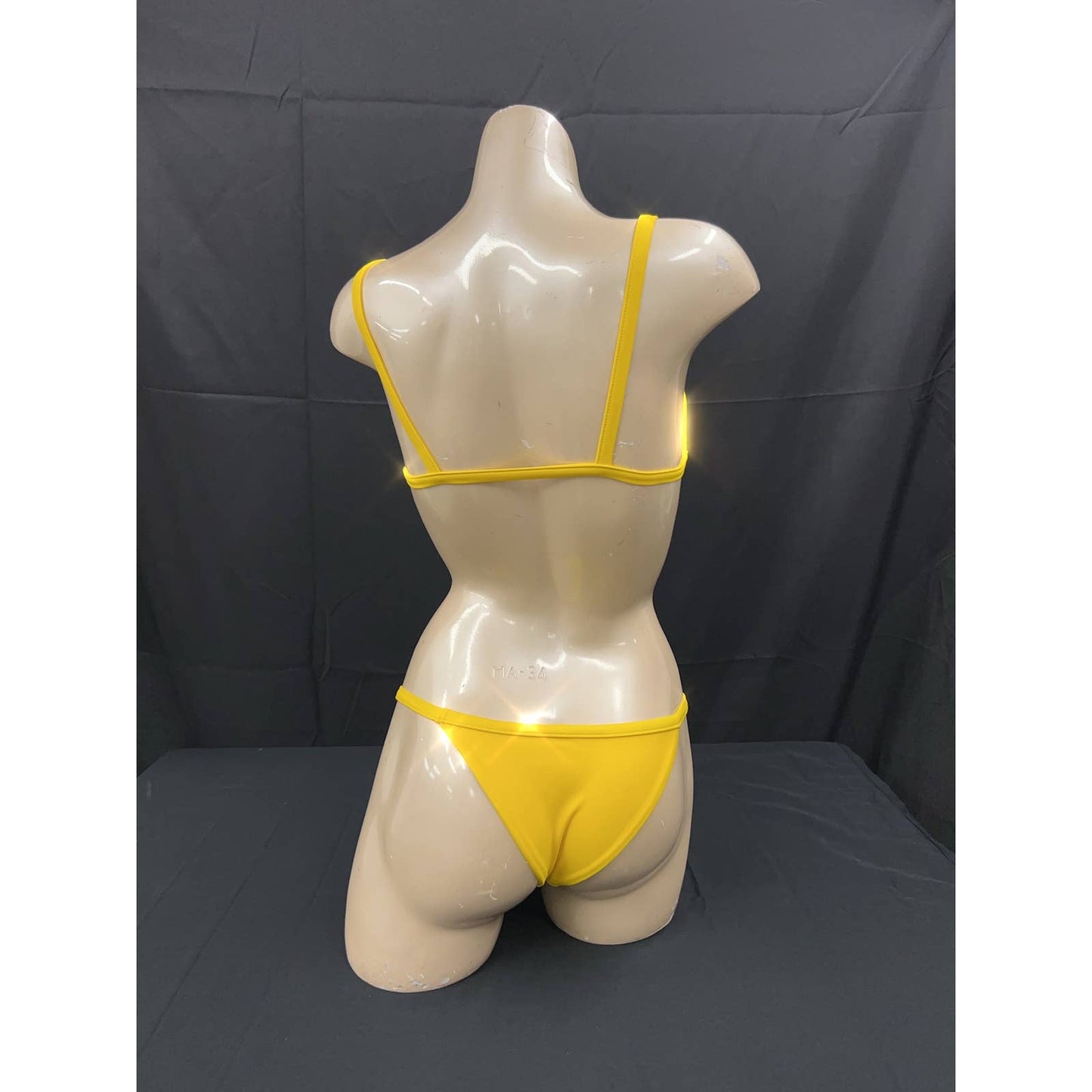 Wild Fox yellow Woman’s Small top + small bottom bundle.