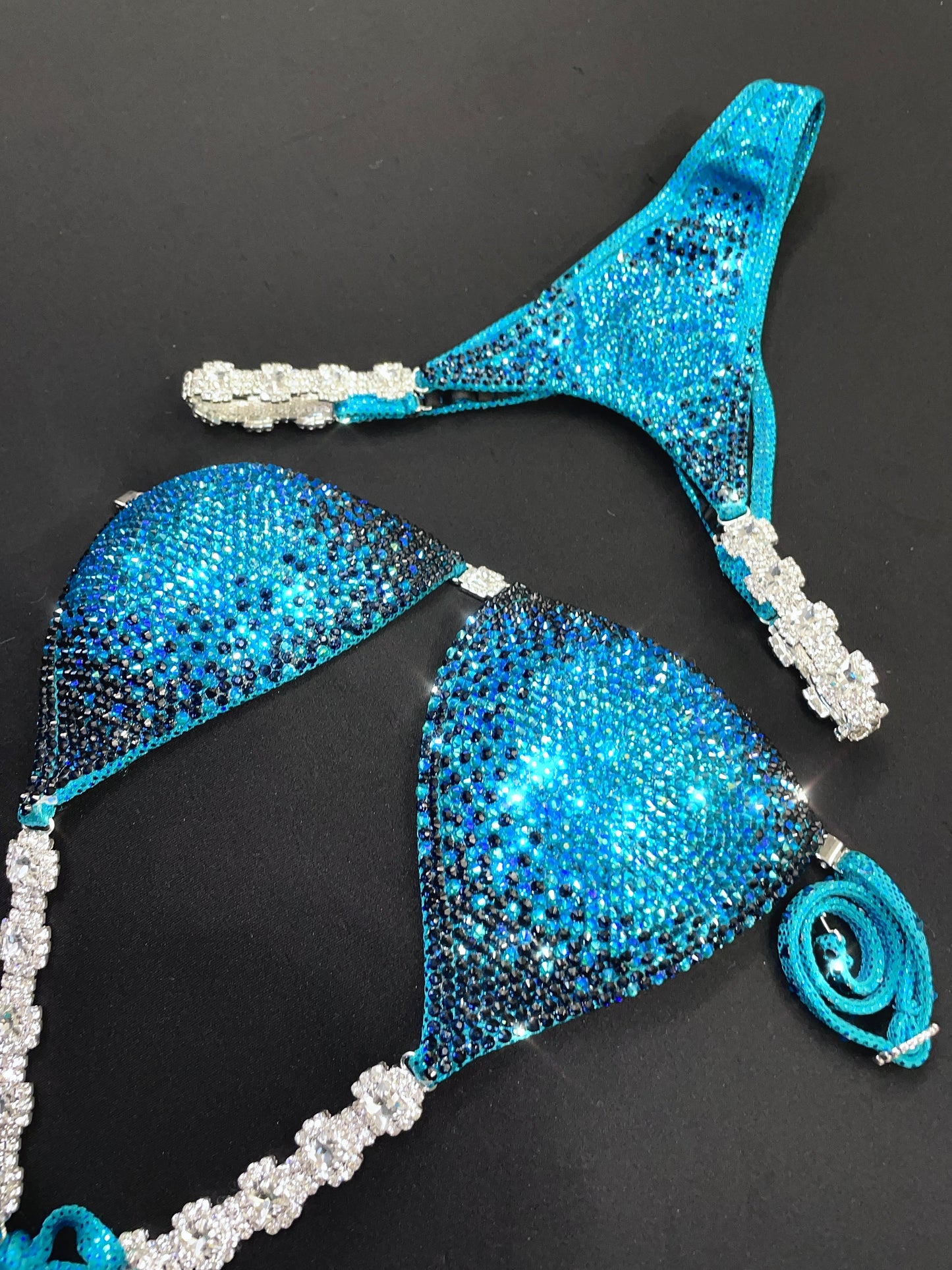 Teal Bikini Suit (TN638)