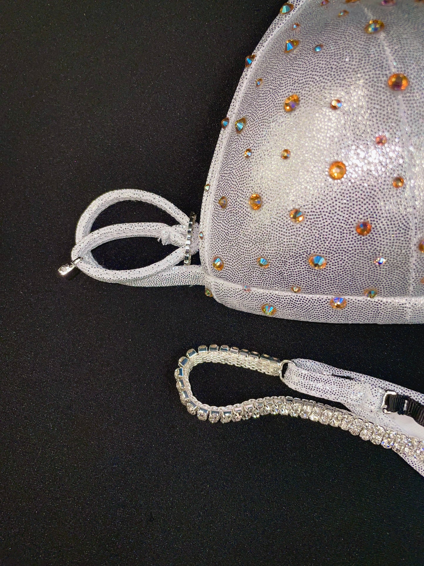 Budget friendly Silver bikini Suit (TN444)