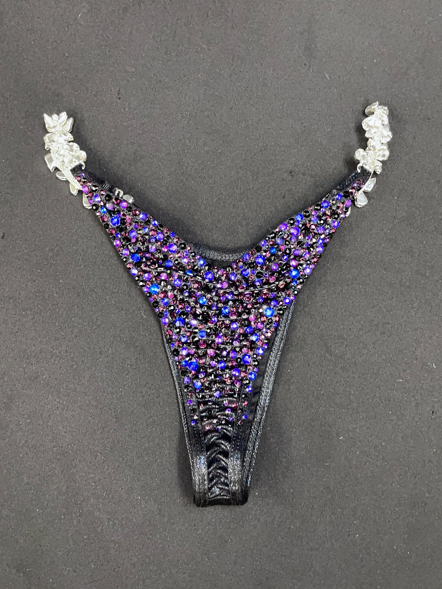 Black Fabric Bikini (TN805)