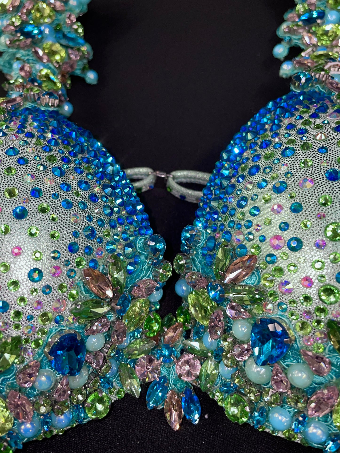 DIVA/WBFF Turquoise Suit (TN444)