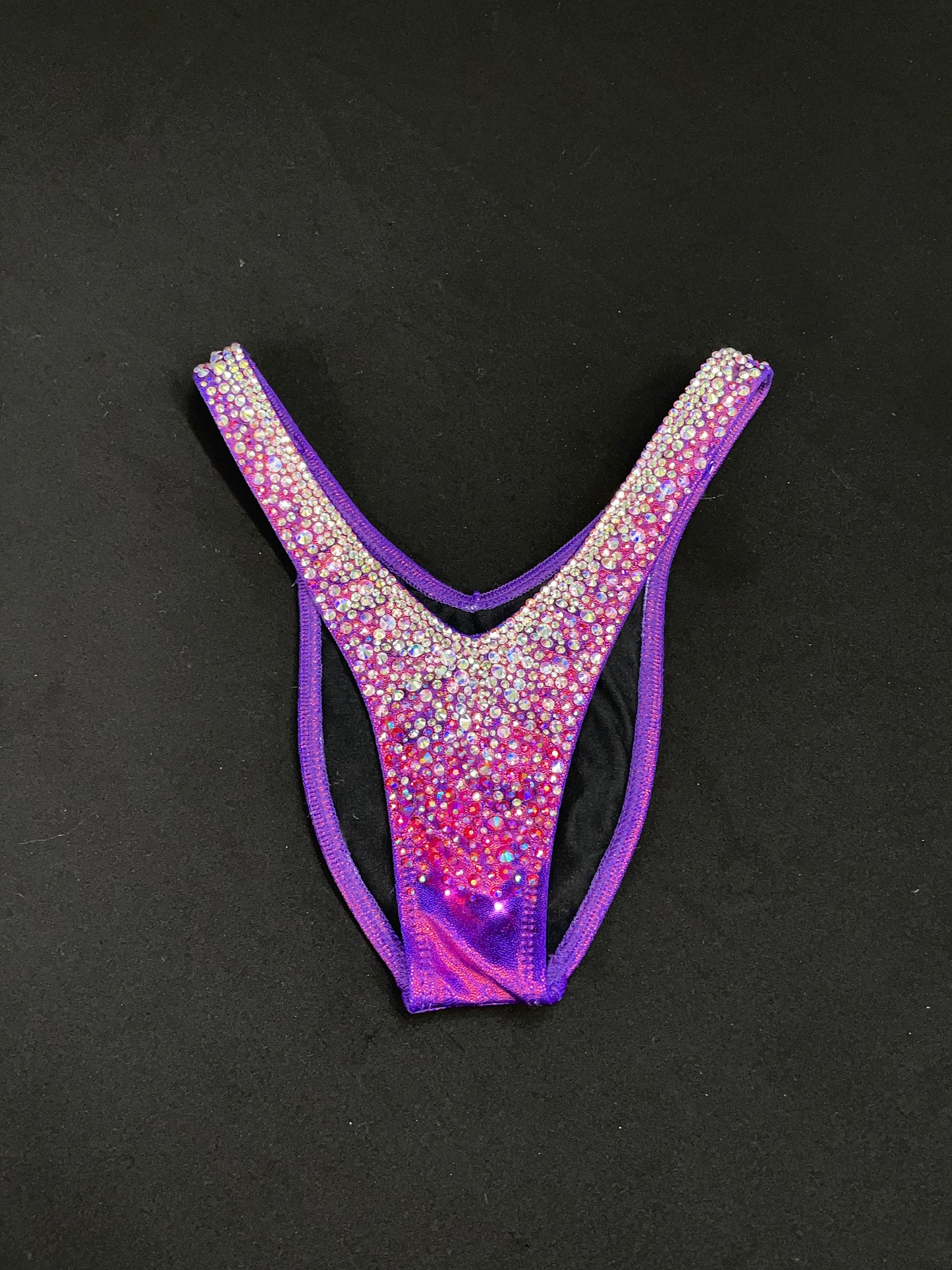 Purple/Pink bikini MIX of stones (TN159)