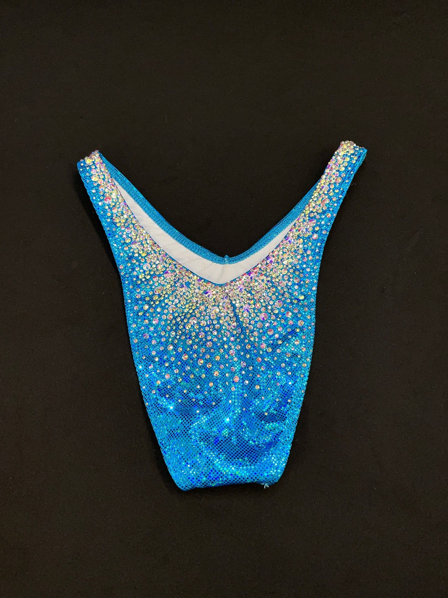 Aquablue-Turquoise figure suit (TN137)