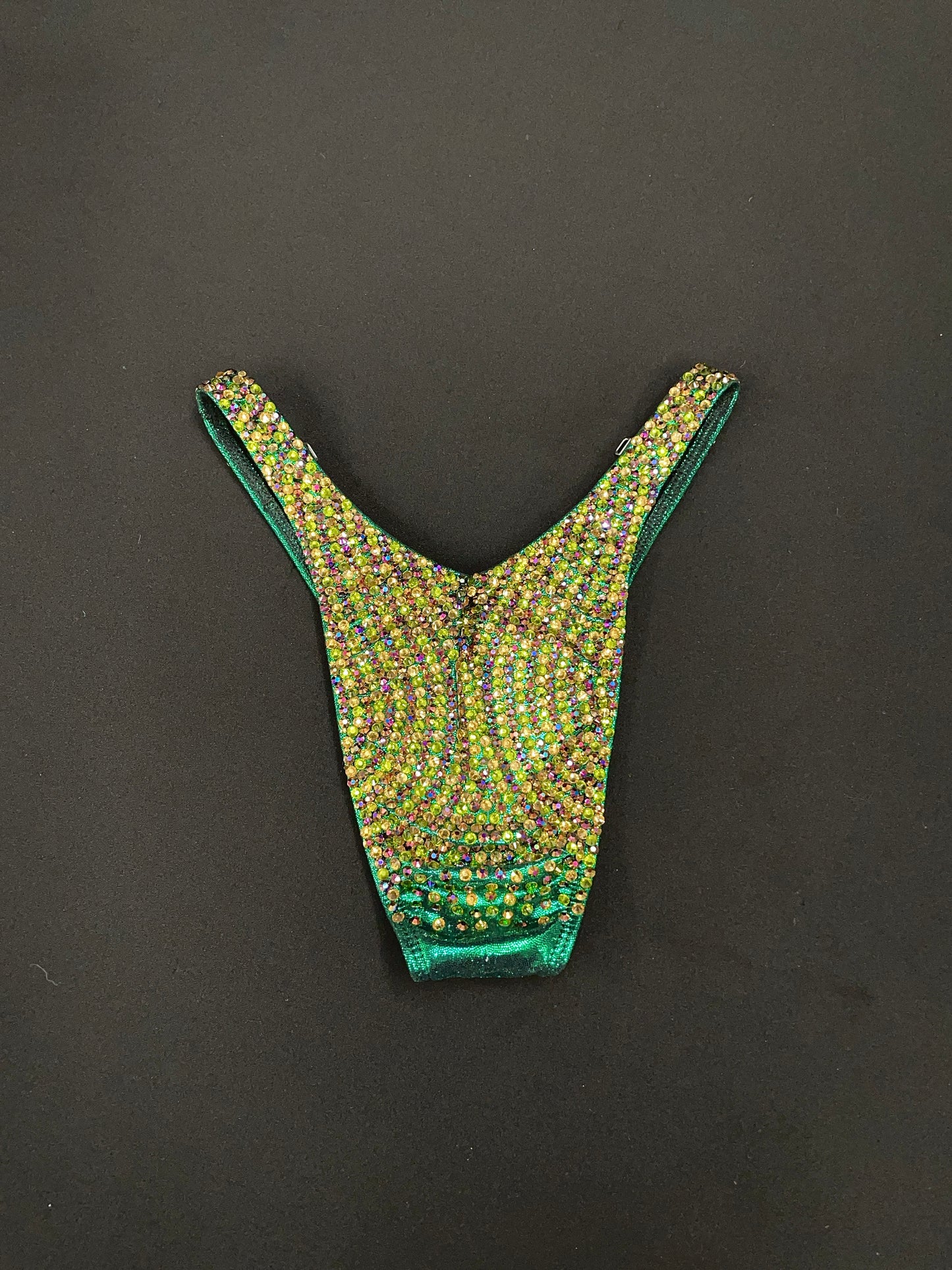 Emerald Green Figure Suit (TN444)