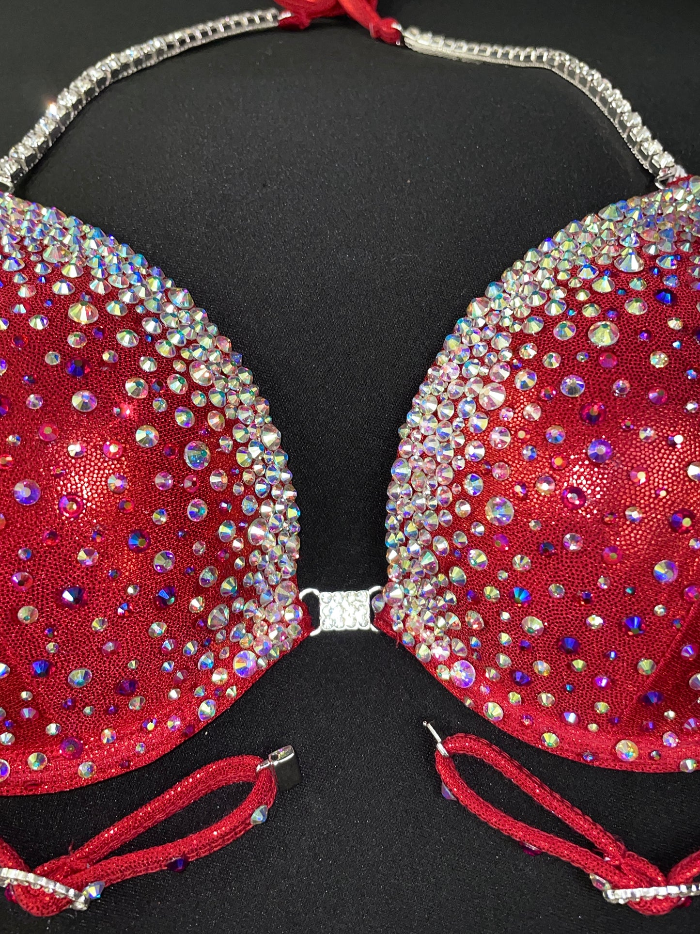 Red bikini Underwire top (TN460)