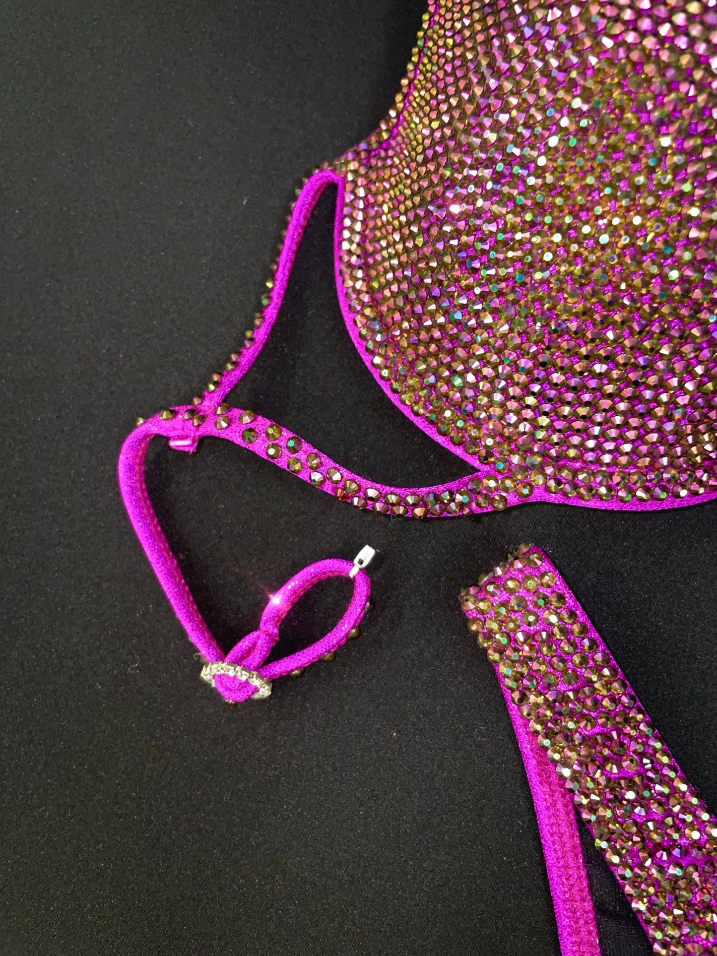Magenta Wellness suit w/ underwire Top (TN672)
