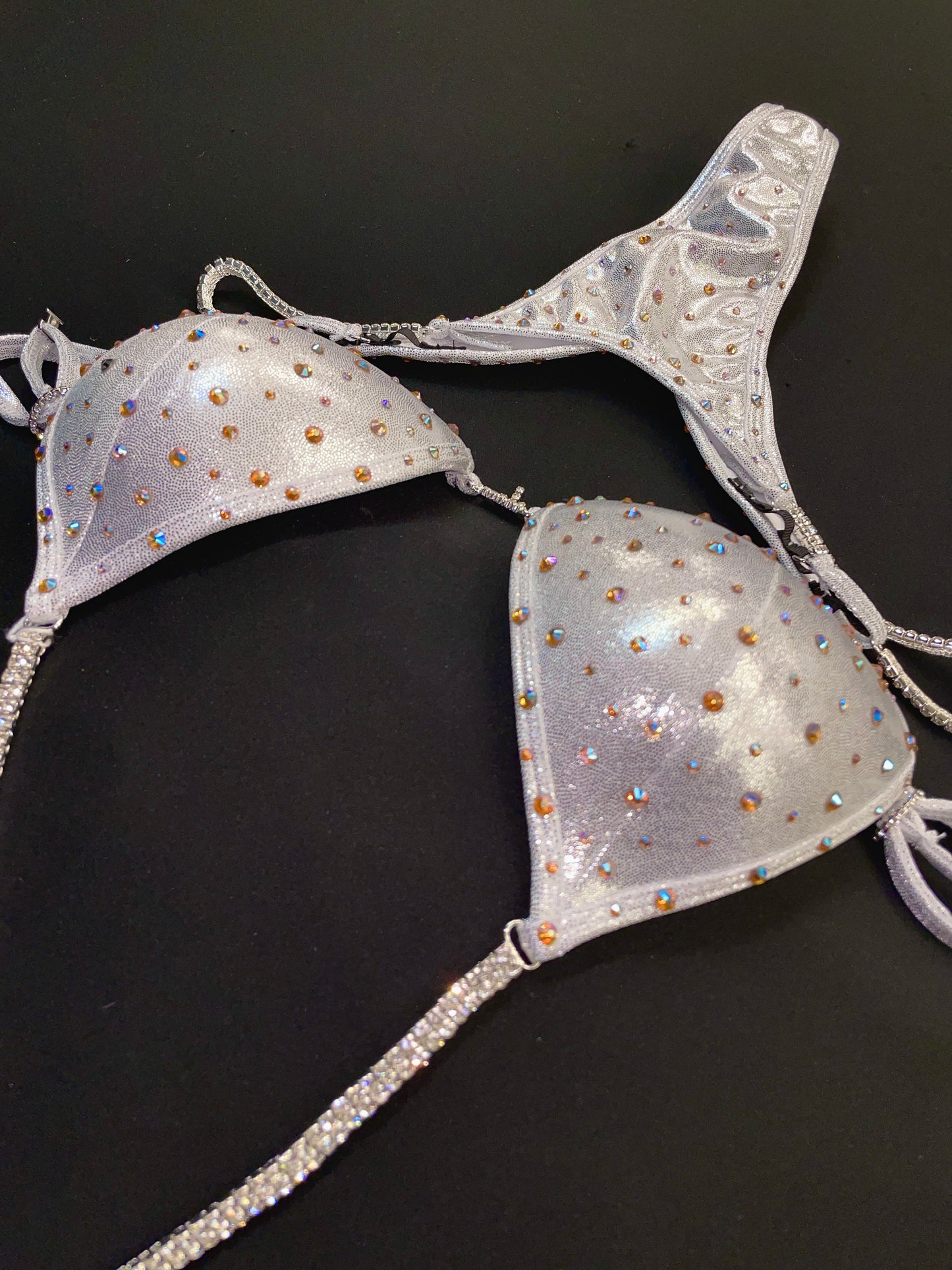 Budget friendly Silver bikini Suit (TN444)