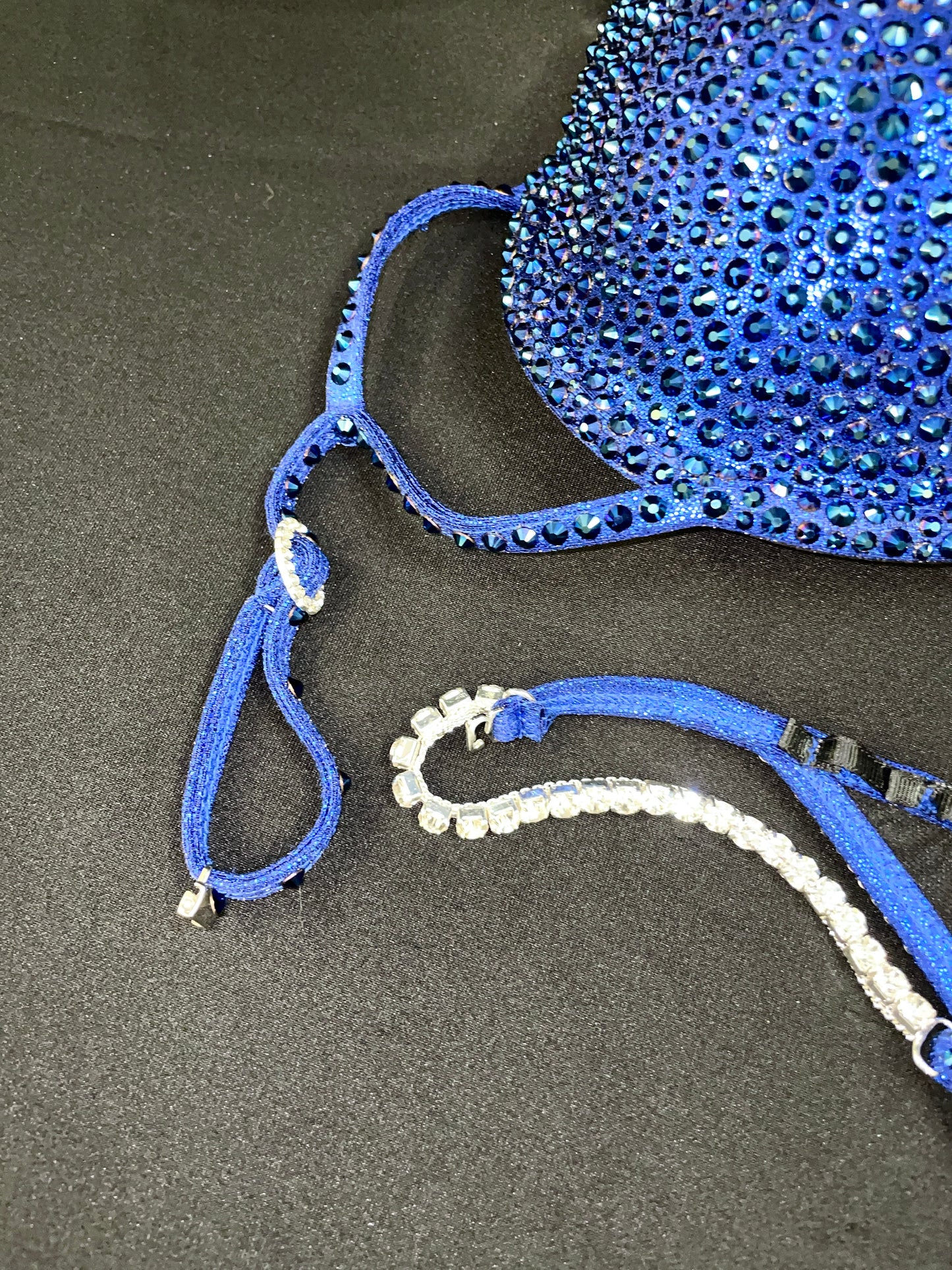 Dark Blue crystal Bikini (TN789)