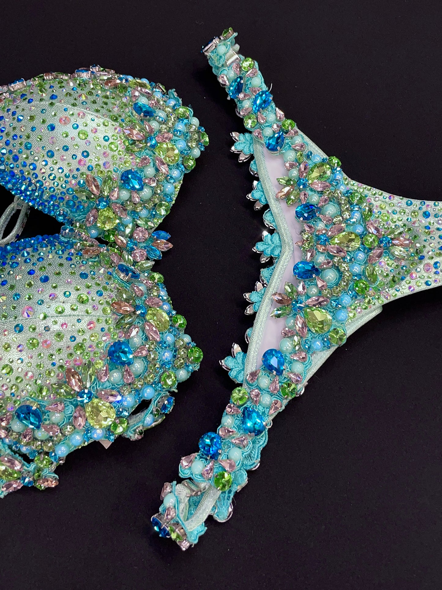 DIVA/WBFF Turquoise Suit (TN444)