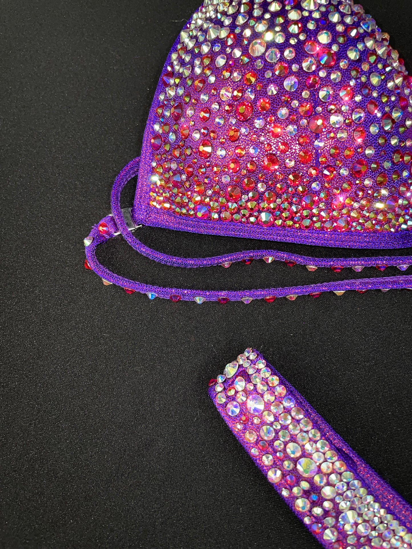 Purple/Pink bikini MIX of stones (TN159)