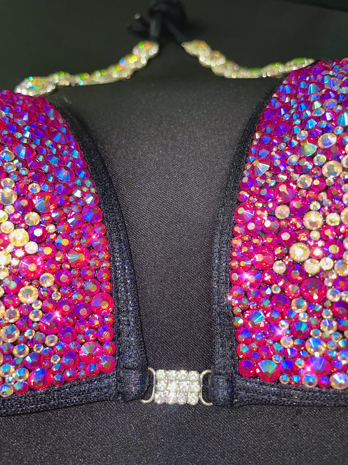 Black Bikini Suit with ombré effect (TN488)