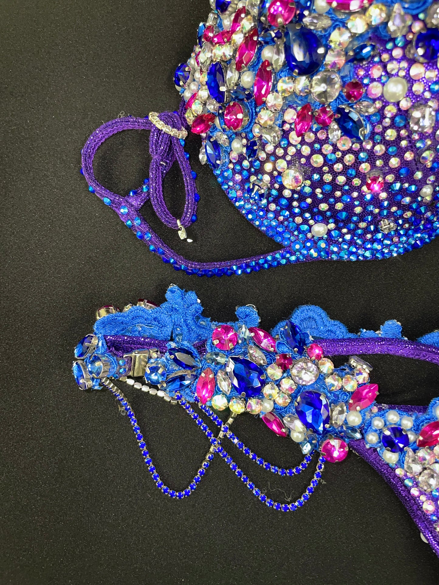 WBFF/DIVA Purple Suit (TN444)