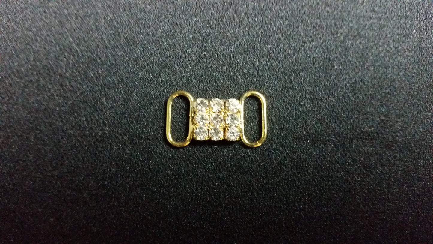 Gold Triple Row Middle Connector