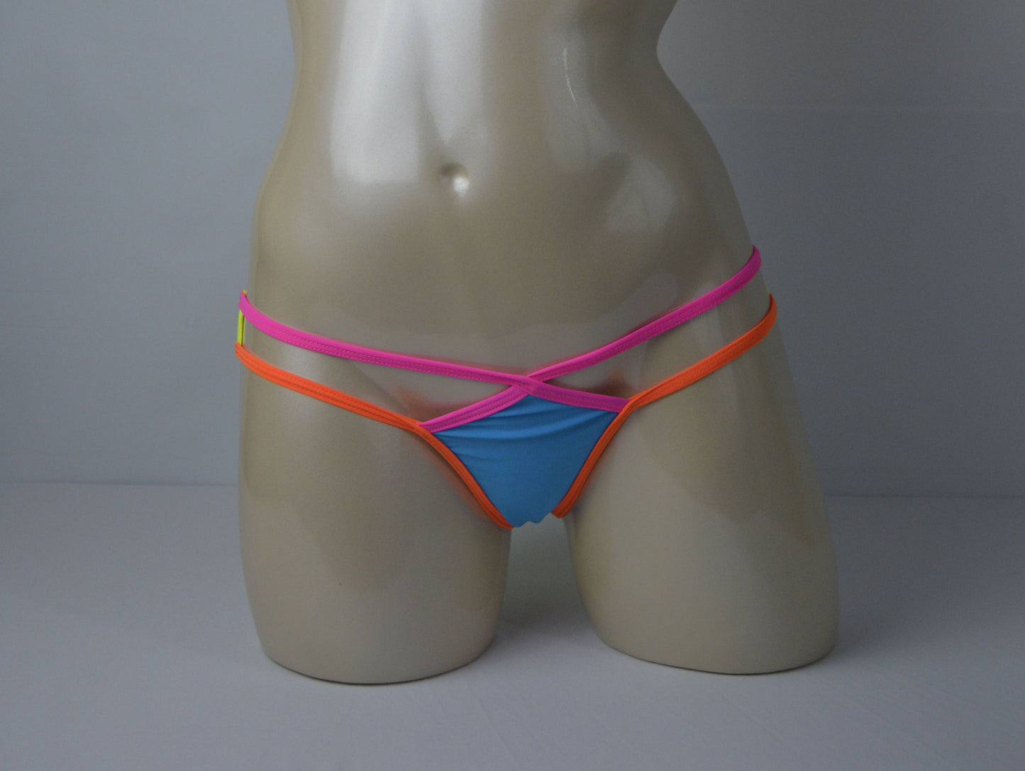 Multi Neon Colored Bikinis