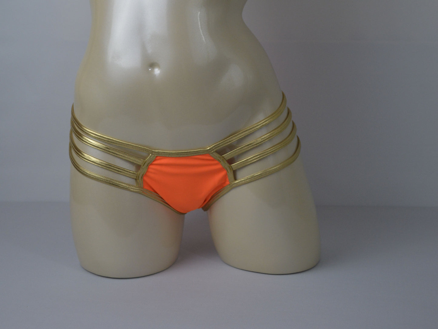 Neon Orange & Gold Viper