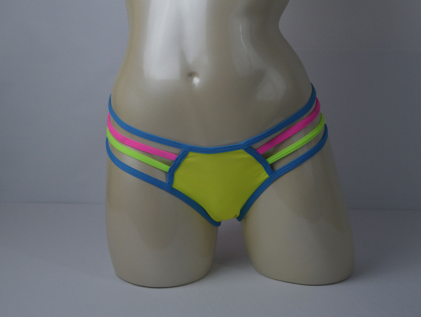 Multi Neon Colored Bikinis