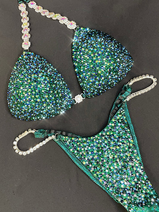 AB Emerald Green Bikini suit (TN699)