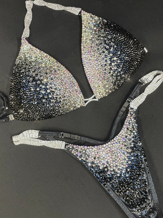 Black Silver Bikini (TN818)