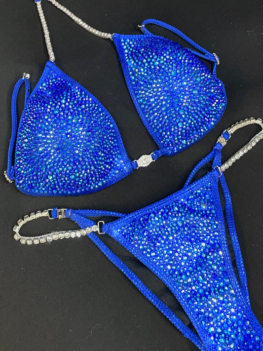 Royal Blue Saphire AB Bikini Suit (TN695)