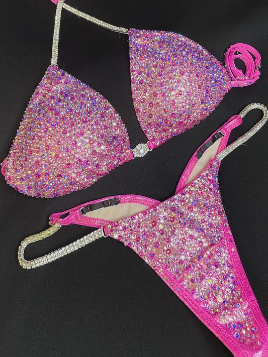 Bubble gum pink bikini (TN797)