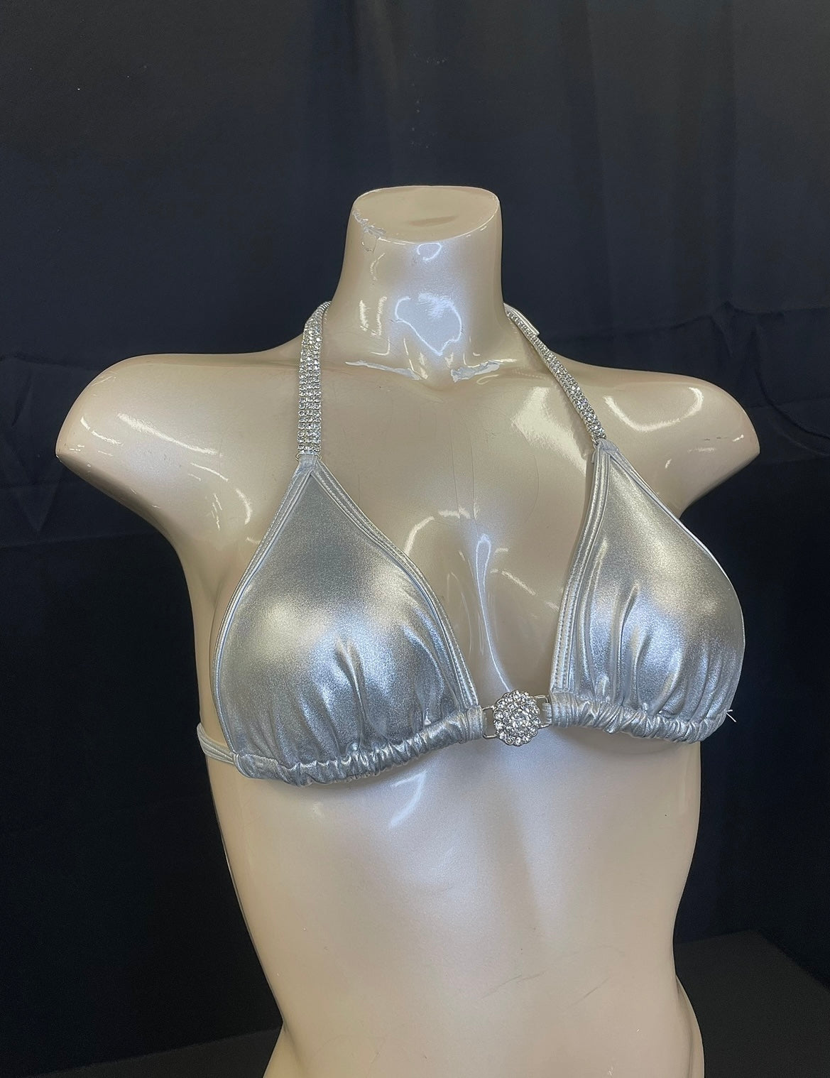 Silver Posing suit