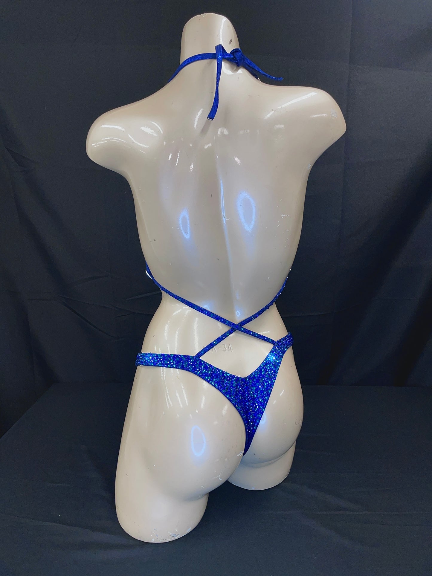 Blue sapphire figure suit (TN677)