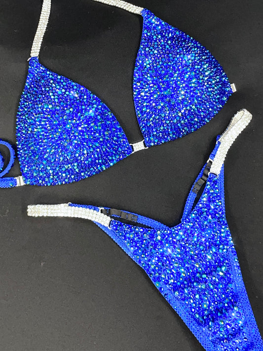 Royal Blue Bikini Suit (TN726)