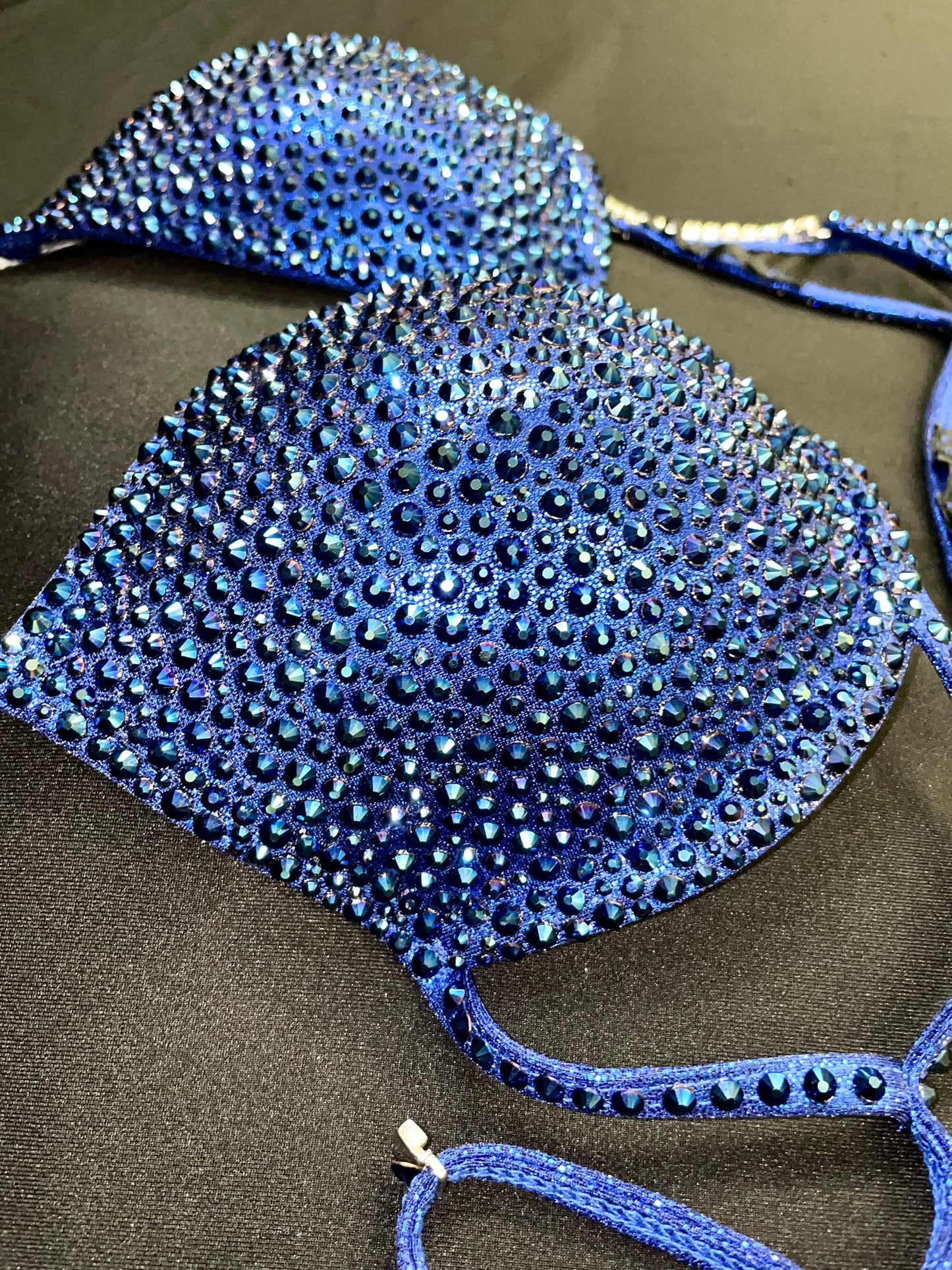 Dark Blue crystal Bikini (TN789)