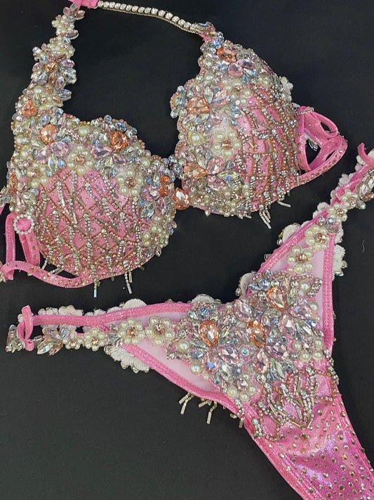 Baby Pink DIVA suit (TN032)