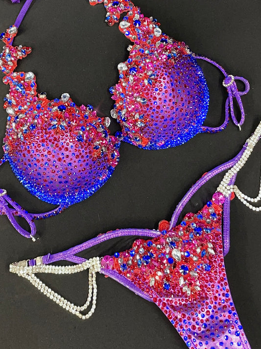 DIVA/WBFF purple Suit (TN036)