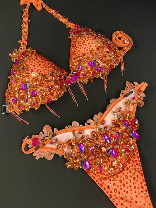 DIVA Neon Orange Suit (TN444)