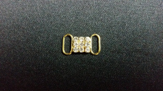 Gold Triple Row Middle Connector