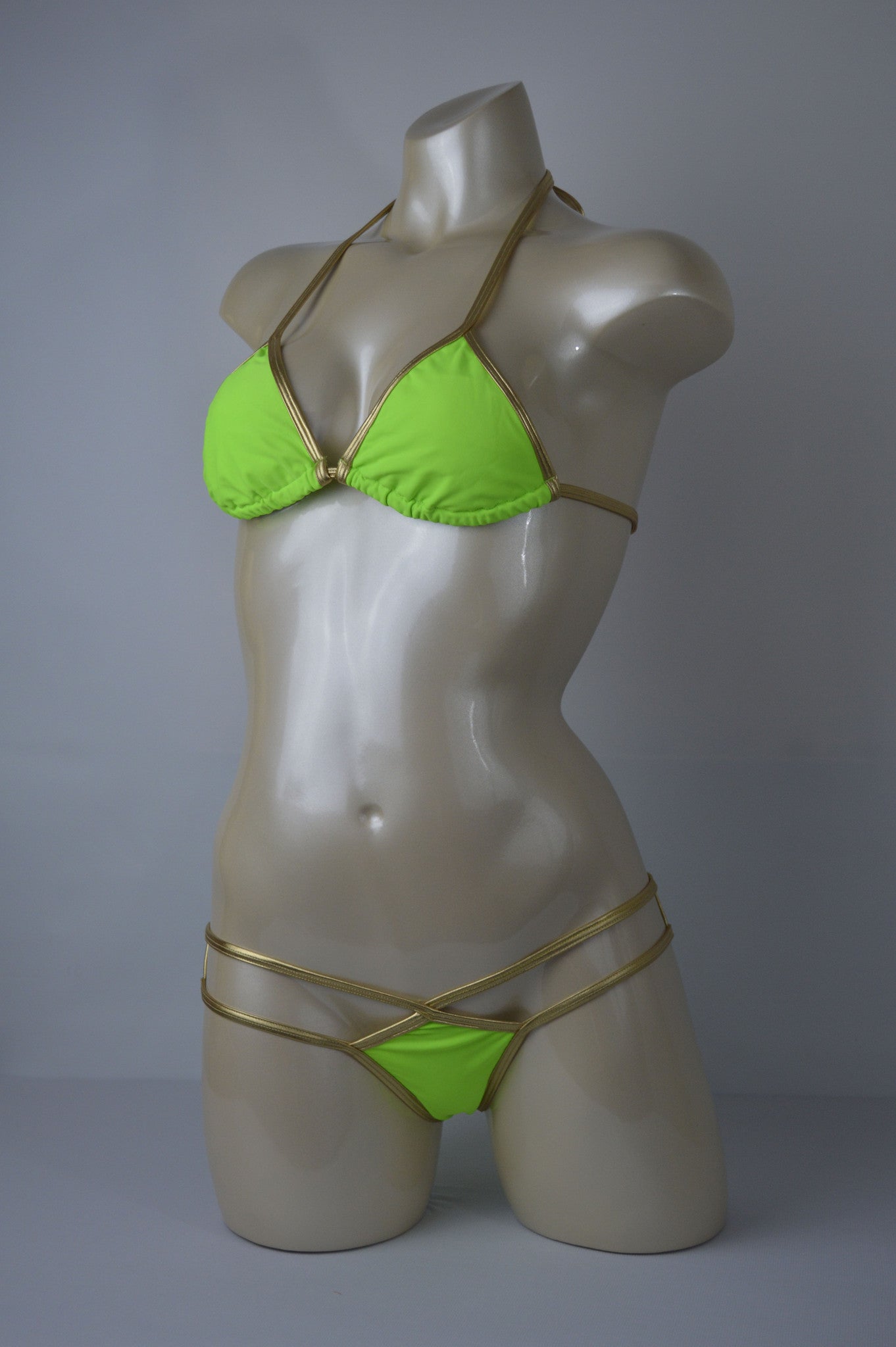 Neon Green & Gold Viper